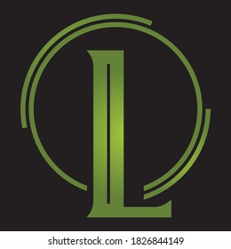 L Letter Logo Design Creative Icon Modern Letters Vector Logo