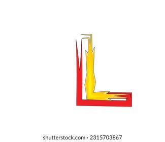 L letter logo design element