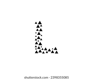 Elemento de diseño del logotipo de la letra L