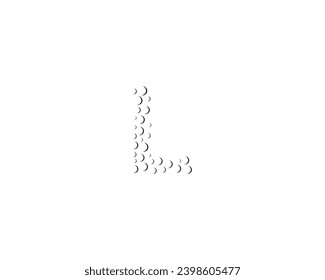 L letter logo design element