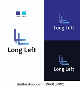 L letter logo design template