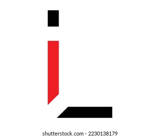 l letter logo design template