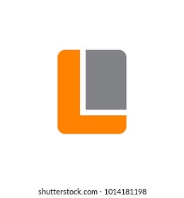 L letter logo design vector icon template