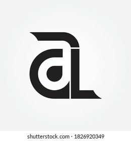 Un vector de diseño de logotipo de letra l 