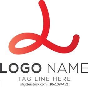 Diseño del logotipo de letra L en vector. icono, signo, símbolo, diseño de logotipo