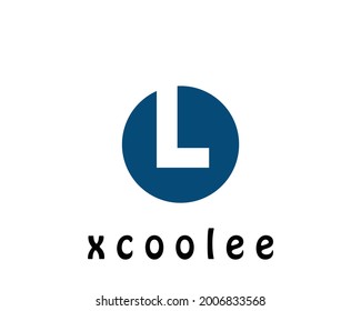 Plantilla vectorial de diseño de logotipo de letra L