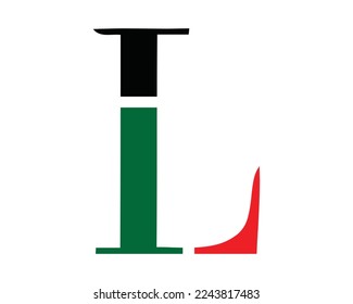 L letter logo design vector template