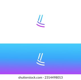 L Letter Logo Design vector Template