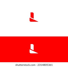 L Letter Logo Design vector Template