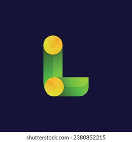 L letter Logo design vector template company logo design modern logo