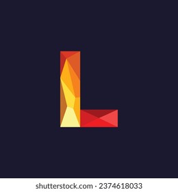 L letter Logo icon abstract logo design
