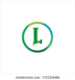 L letter logo icon design