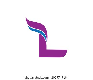 Diseño Del Logotipo De Letra L Y Del Elemento Vector De Icono.