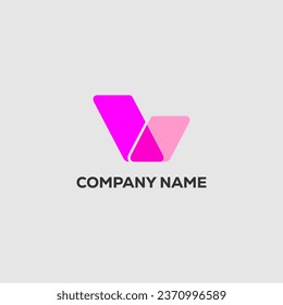 L Letter Logo Initial Modern Company