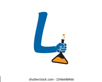 L Letter logo or symbol template design