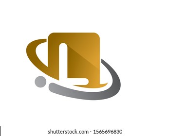L Letter logo or symbol template design