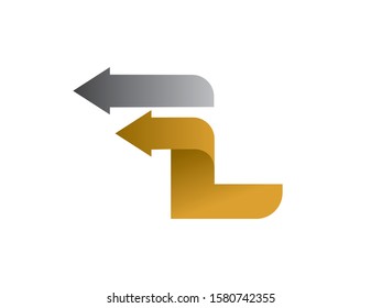 L Letter logo or symbol template design