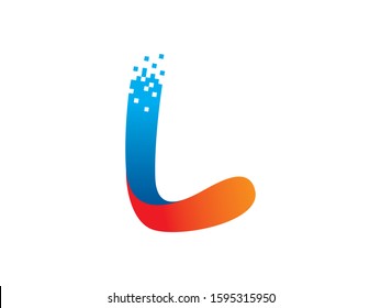 L Letter logo or symbol template design