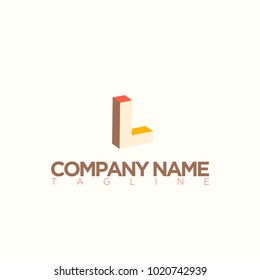 L LETTER LOGO TEMPLATE