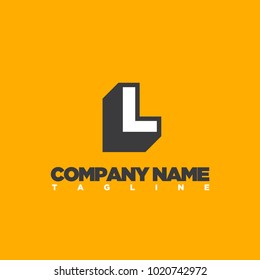 L LETTER LOGO TEMPLATE