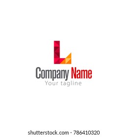 L LETTER LOGO TEMPLATE