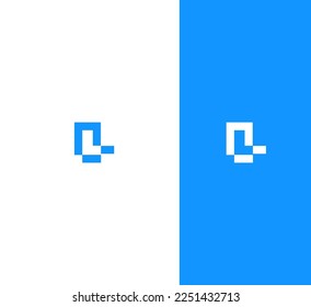 L Letter Logo Usable Vector Template Abstract Monogram Symbol 
