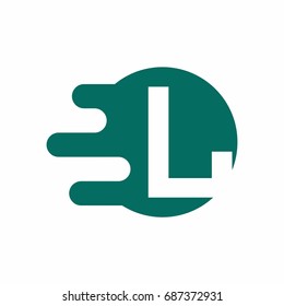 L letter logo vector