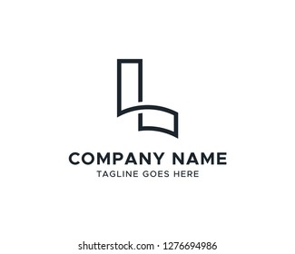 L Letter Logo Vector Design Template