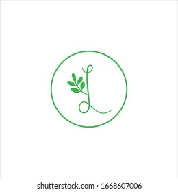 L letter logo vector design