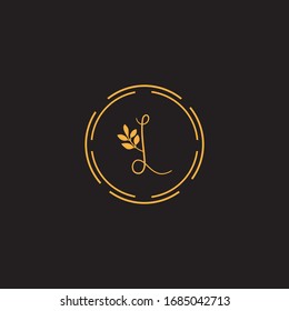 L-Buchstaben Logo-Vektorillustration-Design
