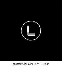 L letter logo vector design