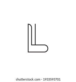 L Letter Logo, vector Icon template