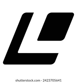 L letter logo vector illustration design