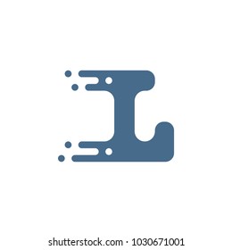 L letter logo vector isolated, suitable for your company which start with L letter