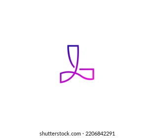 L Letter Logo Vector Template Abstract Monogram Symbol