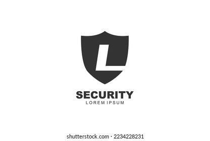 L letter logo vector for your branding with modern style.