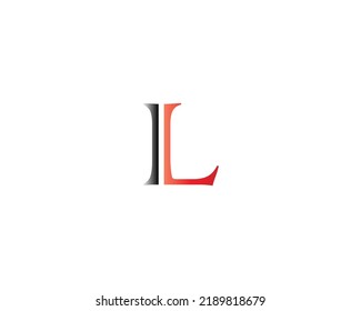 L Letter Simple Elegant Logo