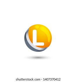 L LETTER VECTOR LOGO APHABET ICON