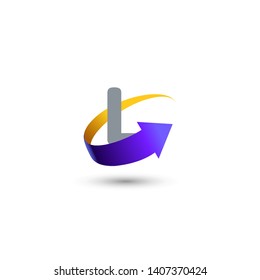 L LETTER VECTOR LOGO APHABET ICON