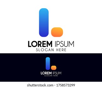 L letter vector logo design. Modern icon concept. Professional logo for brand identity. Creative symbol element or template
