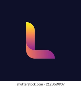 Logo de L Lettermark | Logo moderno