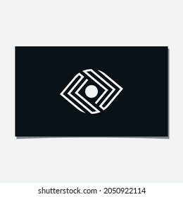 L OR LJ EYE LOGO DESIGN VECTOR