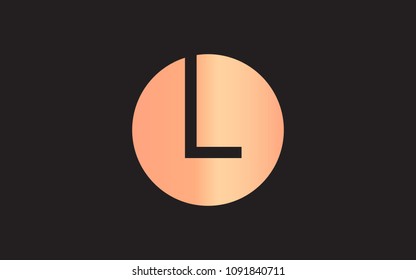 L LL Letter Initial Logo Design Template