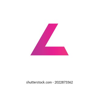 Plantilla de vector de diseño de logotipo de letra L