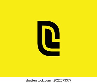 L ll letter logo design vector template