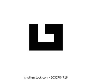 L und alle Logo-Design, Vektorvorlage