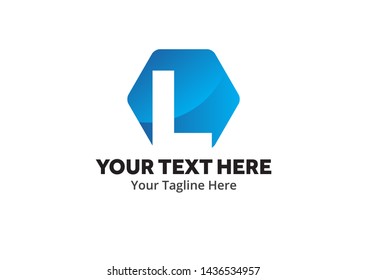l logo creative design in flat style with color , initial l logo creative for identity and community