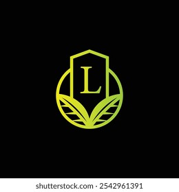 L Logo Design illustration. L Digital Logo Design template
