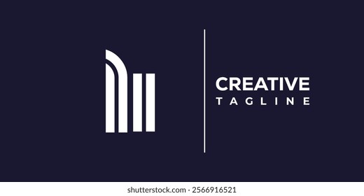 L and I logo design. LI abstract Letters Logo Monogram. This logo design is the process of creating a visual symbol that represents a brand, company, or individual.