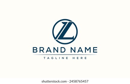 L logo Design Template Vector Graphic Branding Element.
